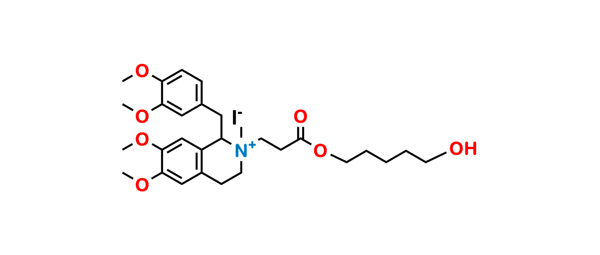 Atracurium EP Impurity D Iodide (Mixture of Diastereomers)